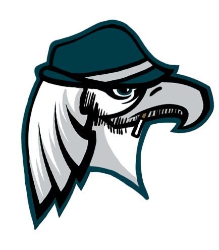 Philadelphia Eagles Hipsters Logo fabric transfer